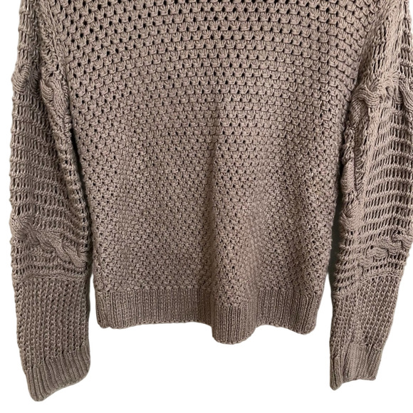 Golden Goose Chunky Knit Sweater – Taupe Brown Cozy Luxe – M - Picture 9 of 10